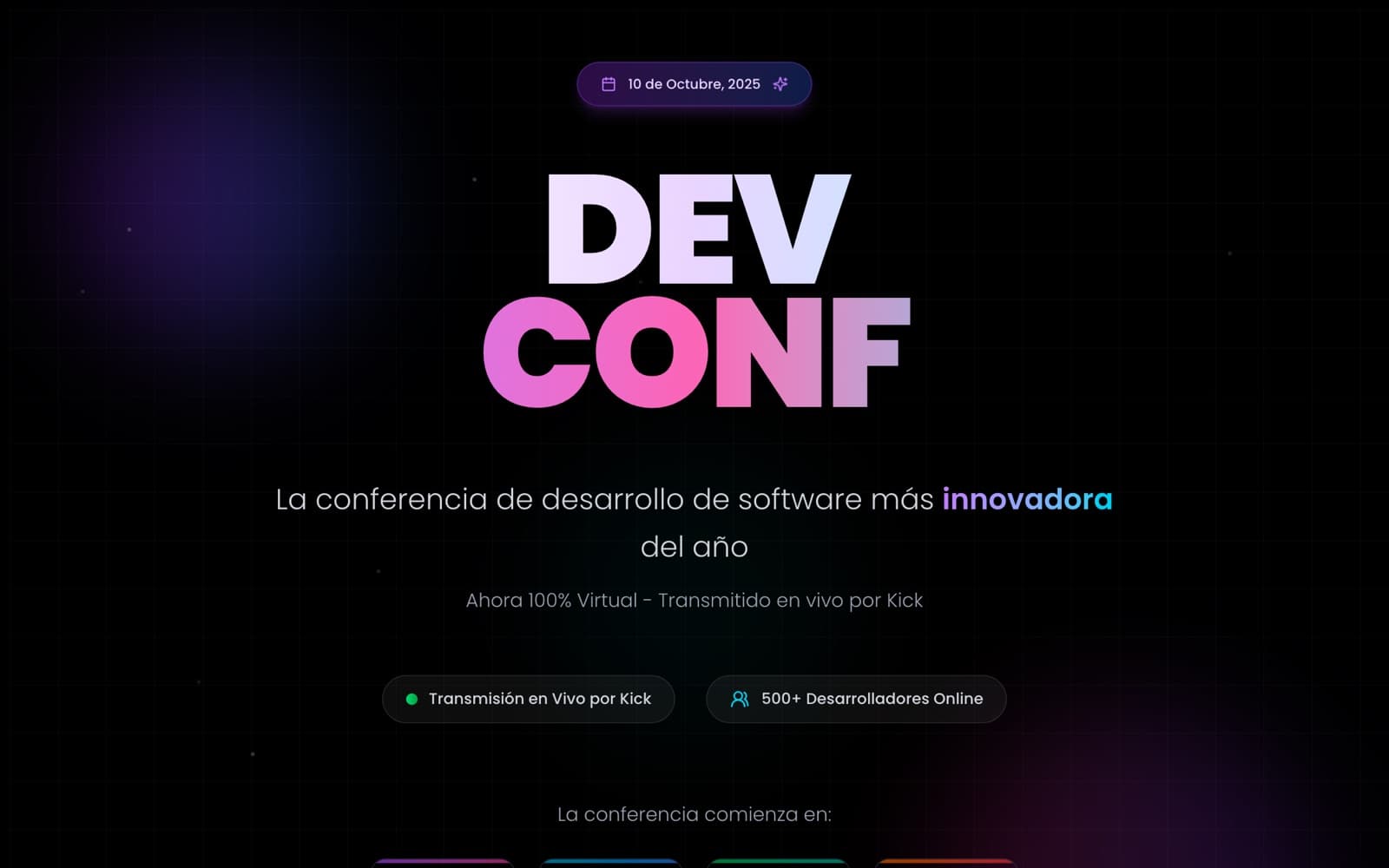 DevConf screenshot